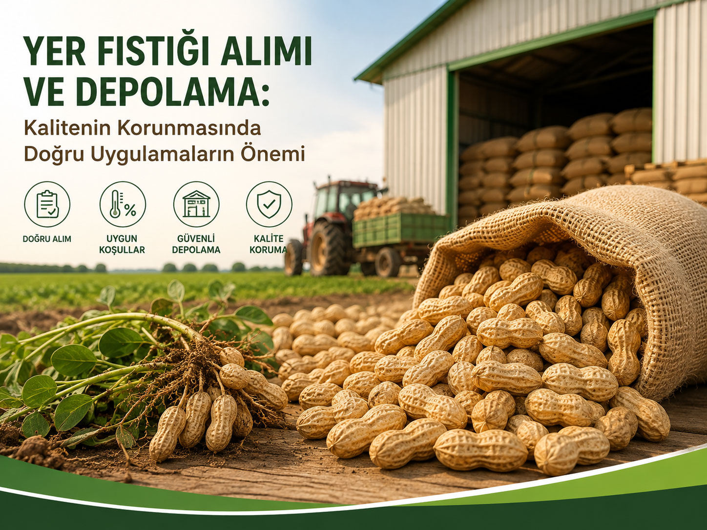 Yer Fıstığı Alımı ve Depolama: Kalitenin Korunmasında Doğru Uygulamaların Önemi